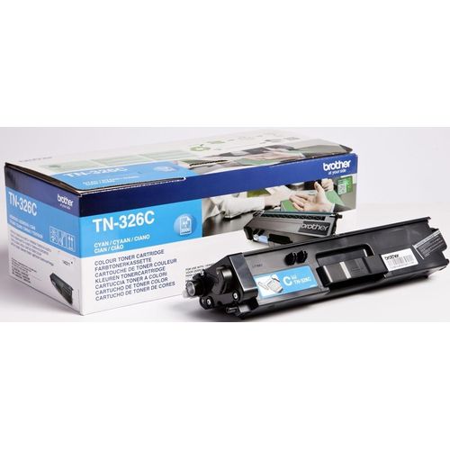 Toner Brother TN-326C cyan (ca. 3500 Seiten) Packung mit 4 Stück