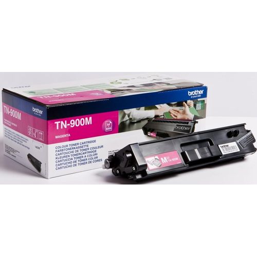 Toner Brother TN-900M magenta (ca. 6000 Seiten) Packung mit 4 Stück