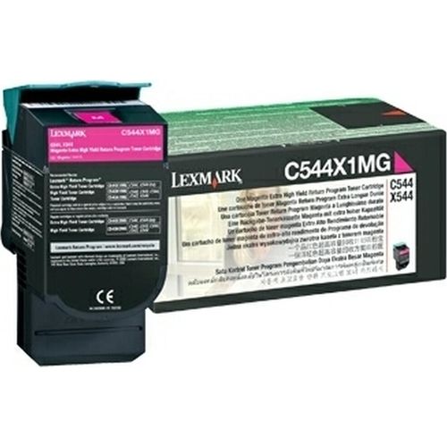Toner Original Lexmark C544X1MG magenta Packung mit 30 Stück