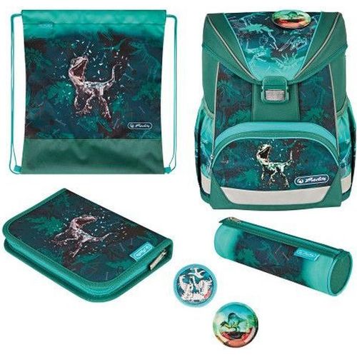 Schulranzen UltraLight Plus 15l Polyester 280x210x360mm Green Rex Packung mit 4 Stück