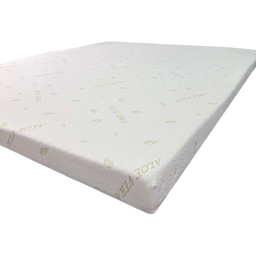 Matratzentopper Best Sleep Celest One Aloe Vera, H 5cm 200x180 cm, 5 cm Höhe, viskoelastischer Schaum, hypoallergen, atmungsaktiv, beidseitig verwendbar