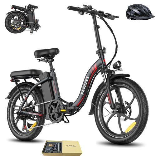 E-Bike Rostfreie Aluminiumlegierung 36 V 20 Ah 720 Wh City e bike 20 Zoll Wasserdicht IP54 bis zu 110 - 150 km mit 7 Gang, Schwarz