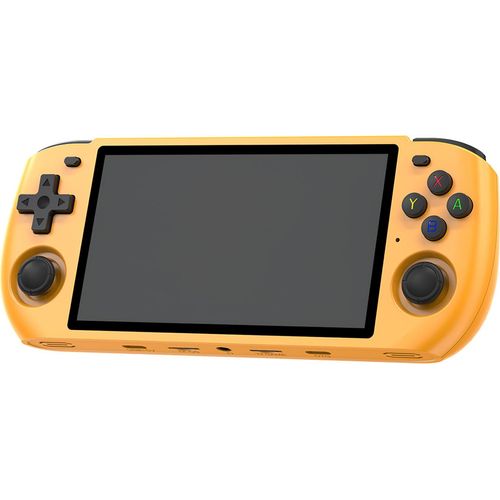 PowKiddy RGB10 max3 Handheld-Spielkonsole 5,0-Zoll-IPS-HD-Bildschirm Unterstuetzt TV-Verbindung Mehrere Spielmodi Wiederaufladbares Open-Source-Gaming-Geraet