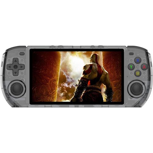PowKiddy RGB10 max3 Handheld-Spielkonsole 5,0-Zoll-IPS-HD-Bildschirm Unterstuetzt TV-Verbindung Mehrere Spielmodi Wiederaufladbares Open-Source-Gaming-Geraet
