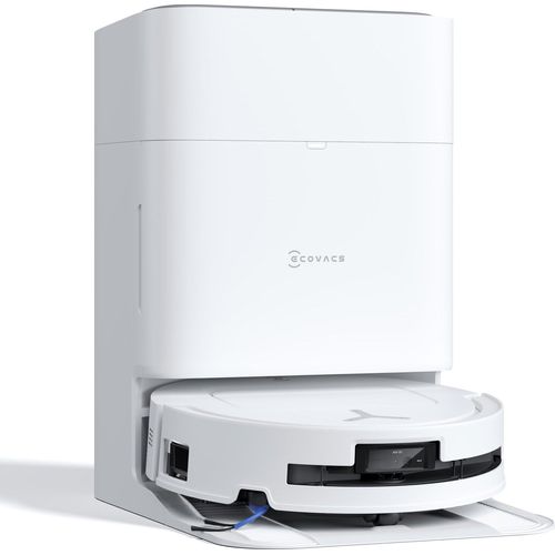 ECOVACS Saug- und Wischroboter DEEBOT T80 OMNI WHITE mit selbstreinigender OZMO ROLLER-Wischtechnologie White One Size