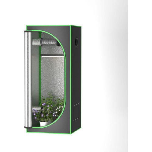 Powertec Garden Indoor Zuchtzelt zur Nazucht von Gemüse, Kräutern, Pflanzen