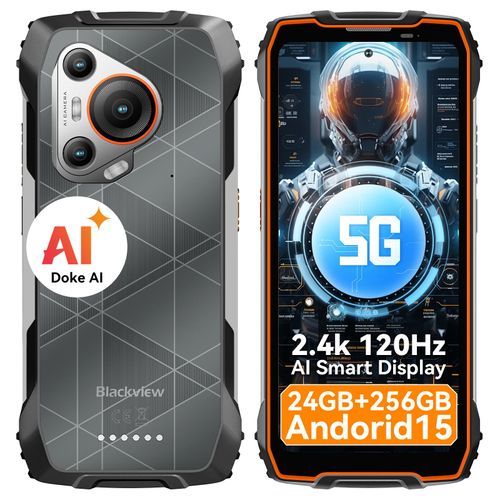 Blackview BL7000 orange Outdoor Smartphone Rugged – 6,78
