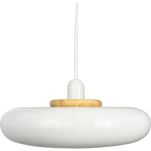 Pendelleuchte LED, Hängelampe, Deckenlampe Pendel, Pendellampe Esstisch, Pendelleuchte für Wohnzimmer, Skandinavische Design, Planet weiß