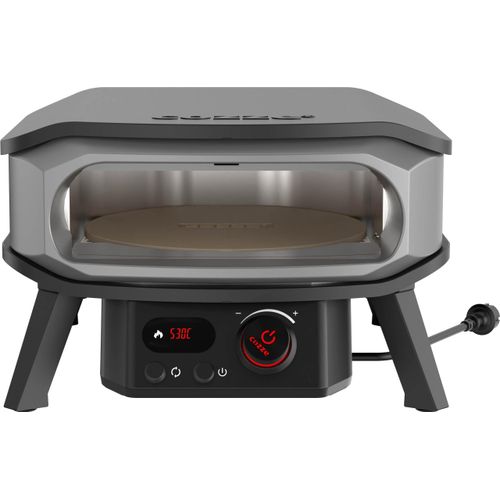 Cozze Premium Rotate, 1 Pizza/Pizzen, Schwarz, Edelstahl, 34 cm, 450 °C, 345 x 345 mm, 2 m