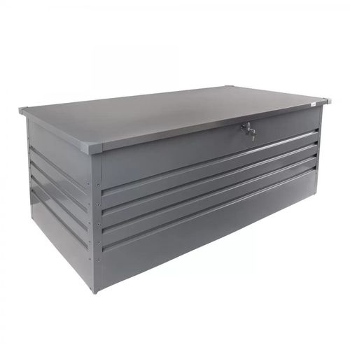 Gartenbox Metall - Kissenbox - Auflagenbox - Truhe mit Deckel 400 L