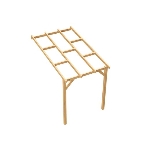 Wood & Play Carport Überdachung, Terrassenüberdachung 300x187 cm