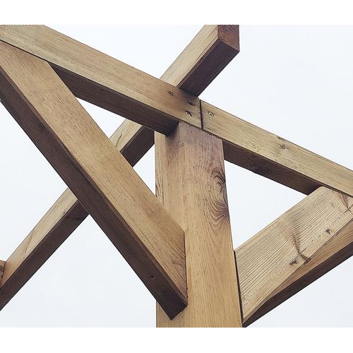 Wood & Play Carport Überdachung, Terrassenüberdachung 300x675 cm