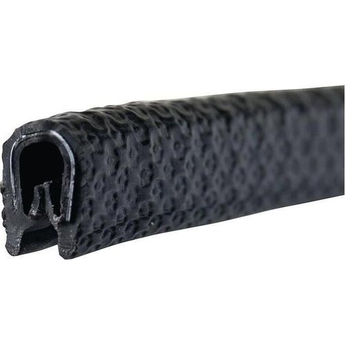 TECWERK Kantenschutz Klemmber.1-2mm L.100m B.6,5mm H.9,5mm schwarz TECWERK