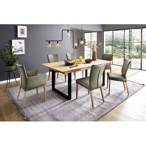 Tisch Victoria Typ B 120x90 cm Wildeiche Esstisch Massivholztisch Holztisch