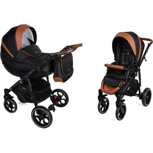 Kombikinderwagen Creativo als Set 2in1 inkl. Babytasche, Babywanne, Sportaufsatz mit Gel Reifen, Farbe Creativo:Creativo V/08