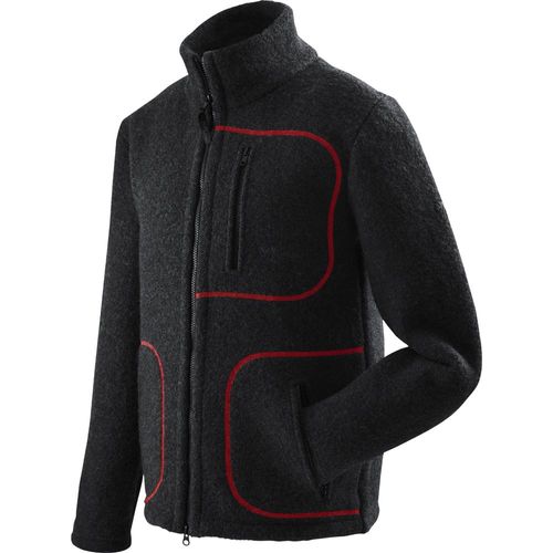 Mufflon W300 Mu-Joko black-Nähte rot M