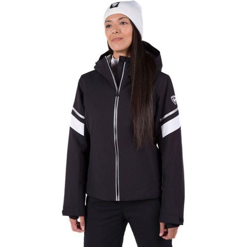 Skijacke ROSSIGNOL Strawpile Schwarz Schwarz MIT