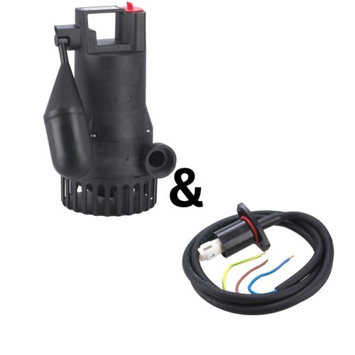 Tauchmotorpumpe ATBlift 2S Grundgerät & 1,5m Anschlusskabel, für Kleinkläranlage