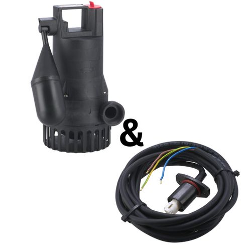 Tauchmotorpumpe ATBlift 2S Grundgerät & 4m Anschlusskabel, für Kleinkläranlage