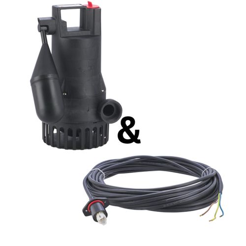 Tauchmotorpumpe ATBlift 2S Grundgerät & 20m Anschlusskabel, für Kleinkläranlage