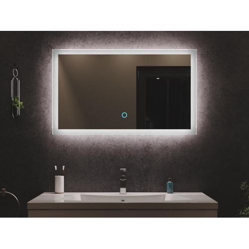 LED Spiegel 90x53 cm mit Touch Bedienung