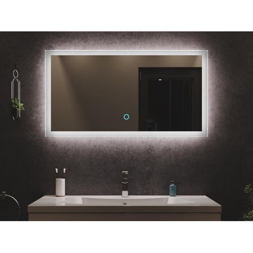 LED Spiegel 100x53 cm mit Touch Bedienung