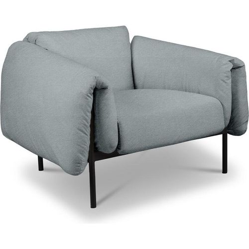 Outdoor Sessel Zuzu Gartenlounge Gartensessel Lounge 100x98 Blau