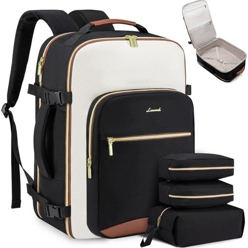 Handgepäck Rucksack 50L Laptopfach Wasserdicht 17 Zoll - Damen Herren Flugzeug Travel Backpack