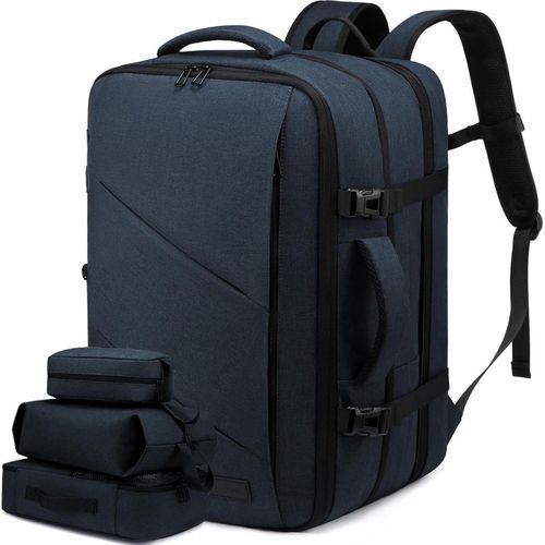 LOVEVOOK Business Laptop Rucksack Handgepäck 15,6 Zoll Blau