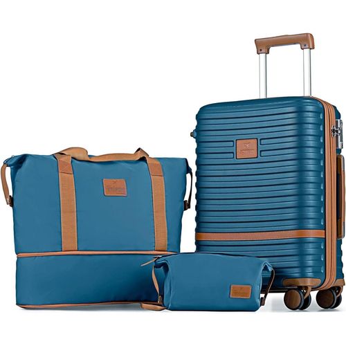 Joyway ABS Hartschalen Kofferset TSA-Schloss 4 Rollen 3tlg
