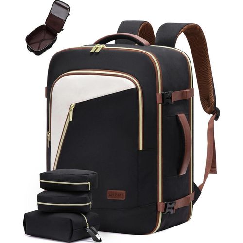 LOVEVOOK Handgepäck Rucksack 18 Zoll Laptop Reiserucksack für Reise und Geschäftsreise