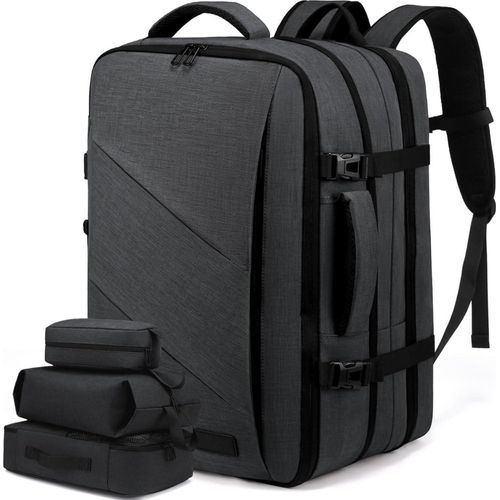 LOVEVOOK Reiserucksack 17,3 Zoll Laptop Rucksack Handgepäck 30L-40L Grau