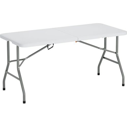 Klapptisch Campingtisch Aluminium Faltbar 152x70 cm, Tragbar & Stabil