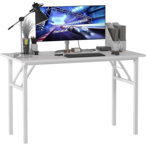 Klapptisch Computertisch 120x60x75 cm PC Schreibtisch Büroarbeit
