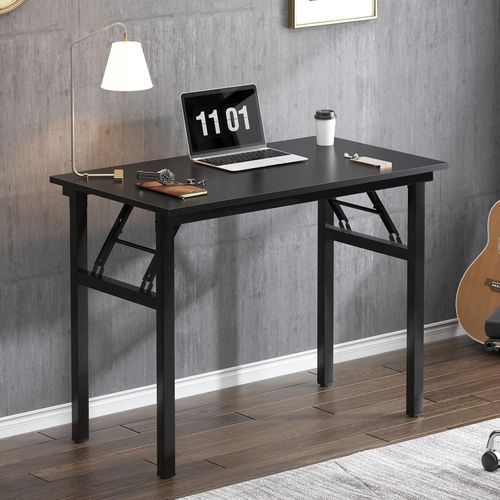 Klapptisch Computertisch 80x40x75cm Schwarz E1 Partikelfestholz IKEA Stil