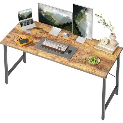 Schreibtisch 120x48cm Büro- und Computertisch Industriedesign Holz Metallgestell