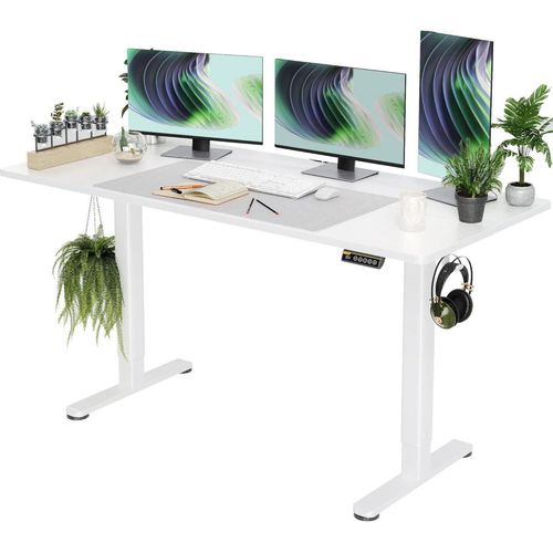 Höhenverstellbarer Schreibtisch 160x60 cm, Elektrisch, Standing