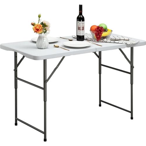 Klapptisch Campingtisch 4FT Klappbarer Gartentisch BBQ Party
