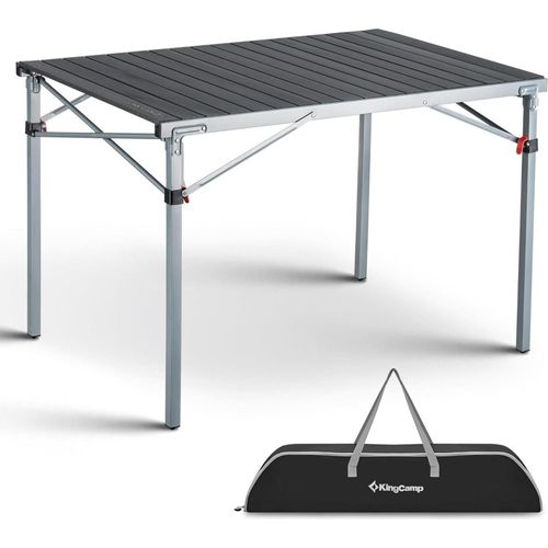 Klappbarer Campingtisch Aluminiumrahmen belastbar bis 80 kg