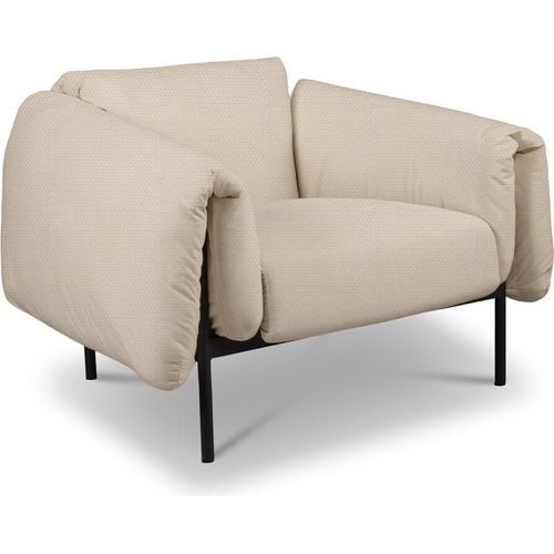 Outdoor Sessel Zuzu Jojoba Gartenlounge Gartensessel 100x98 Creme