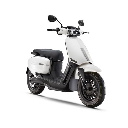 Velocifero Tennis E - E-Roller mit bis zu 90km Reichweite - Weiß (White)