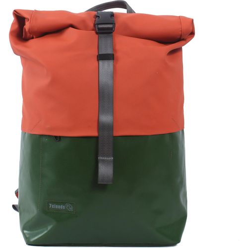7clouds Rolltop-Rucksack Nomo 7.1 jungle green-orange