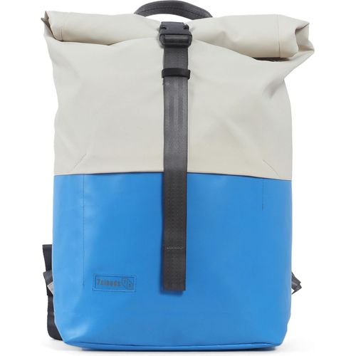 7clouds Rolltop-Rucksack Kira 7.1 light blue-off white
