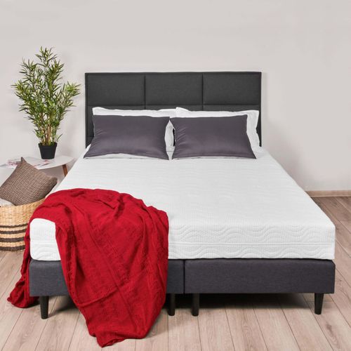 Orthopädische Matratze Best Sleep Silver Sleep Argentum 11+4+1 200x120 cm – 15 cm Höhe, PolyurethanSchaum, hypoallergen, atmungsaktiv, beidseitig verwendbar