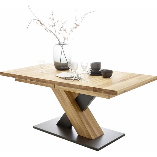 Esstisch Meo 2A Wildeiche 140(220)x90x78 cm Esszimmer Massivtisch