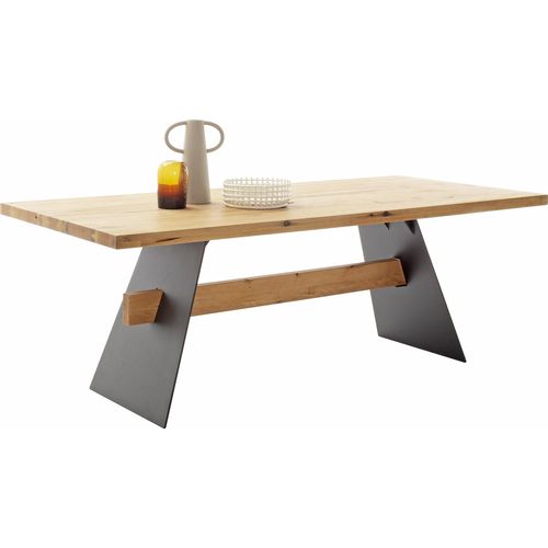 Esstisch Adele 1 Balkeneiche 220x100x77 cm Massivholztisch