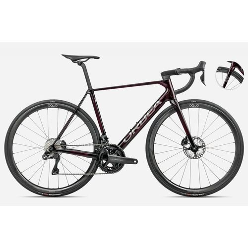 Orbea Rennrad Orca M20iTEAM Custom Weinrot