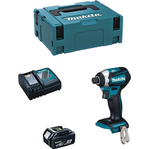 Schlagschrauber MAKITA DTD154RTJ1 (1 x 5,0 Ah + DC18RC + MAKPAC 2)