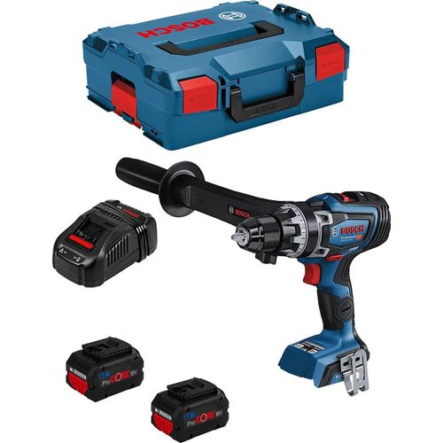 Bohrschrauber BOSCH GSR 18V-150 C (2 x 8,0 Ah ProCORE + GAL1880CV + L-Boxx 136)