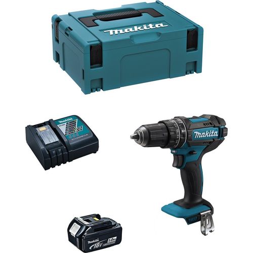 Schlagbohrschrauber MAKITA DHP482RTJ1 (1 x 5,0 Ah + DC18RC + MAKPAC 2)